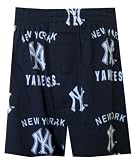 New York Yankees Classic Logo All Over youth boxer for boys (Large)