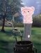 Gund Pink Ribbon Bear Headcover and Clip On Mascot, Headcover [Toy] [Toy] [Toy]