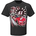 Kurt Busch #41 HAAS NASCAR Adult Speedbolt T-Shirt-Black