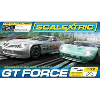 Scalextric C1274 GT Force 1:32 Scale Race Set