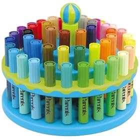 Click here to buy Childrens Arts and Crafts Supplies: Big Set of Childrens Drawing Markers for Creative Kids.