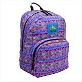 Day Trippin Backpack in Peace Love Frog Print