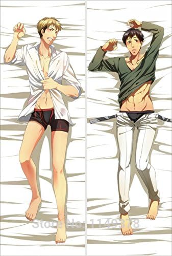 Anime WOW Anime Dakimakura Pillow Case Attack On Titan Jean Kirschstein NK060 (150*50cm)