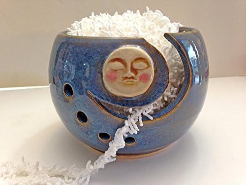 5.75 inch Full Moon Yarn Bowl for Knitting &amp; Crochet