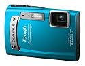 Olympus Tough TG-320 Digitalkamera (14 Megapixel, 3,6-fach opt, Zoom, 6,9 cm (2,7 Zoll) Display, bildstabilisiert, 3m wasserdicht, 1,5m sto&szlig;fest) blau