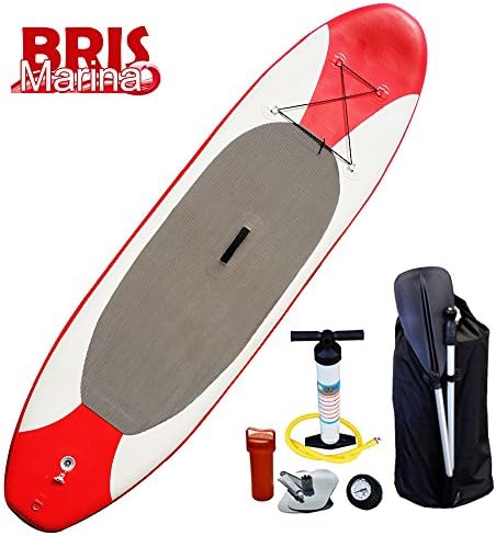 New 10' Stand Up Paddleboard - 6" Thick Inflatable SUP with Paddle Included