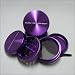 Med. Authentic Cali Crusher® Ultra Premium Luxury Herb Grinder 4 Piece PURPLE (cc-6-P)