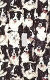 Border Collie Collage Decorative Switchplate Cover
