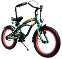 bike*star 40.6cm (16 Zoll) Kinder-Fahrrad Cruiser - Grün