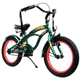 bike*star 40.6cm (16 Zoll) Kinder-Fahrrad Cruiser - Gr�nvon "Bikestar"
