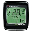 SIGMA BC1706HR DTS Wireless Bicycle Speedometer with Heart Rate Monitor