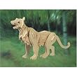Mountain Lion 3D Woodcraft Construction Kit
