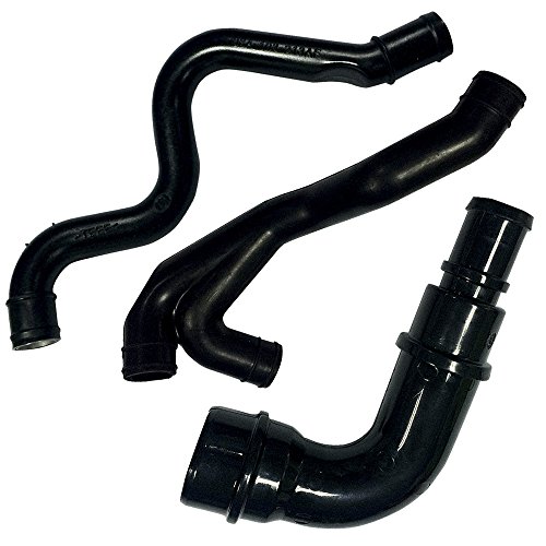 ETING 3Pcs Crankcase Breather Hose Kit For VW Jetta Golf MK4 Passat