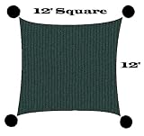 San Diego Shade Sail 12' Square - Green