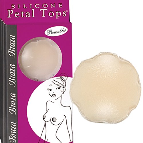 Braza Silicone Petal Tops - Reusable Nipple Covers