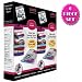 SPACE BAG VACUUM SEAL STORAGE BAGS (6 PIECE SET- 4 LARGE AND 2 TRAVEL))