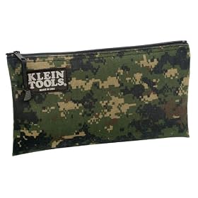 New Klein Camouflage Cordura Zipper Tool Bag by