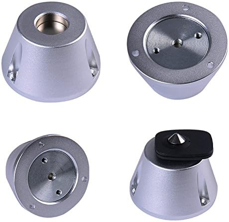 Aoneso Aluminum 3 Holes EAS Hard Tags Detacher Unlocker Security Remover for Taking Out the Nails of Hard Tags(7000GS)