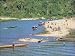 Photo Jigsaw 16x12 (40x30cm) Villagers on banks of Nam Tha River by Robert Harding