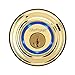 Kwikset Corporation 99250-001 Spectrum Brands Computer Accessories, 1 Pack, Polished Brass