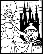 Cinderella Coloring Board