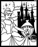 Cinderella Coloring Board