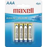 MAXELL 723841 AAA Battery 4-pk