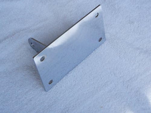 SUZUKI HAYABUSA GSX1300R CHROME PEG MOUNTED TAG BRACKET