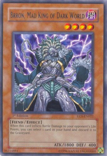 Buy Yu-Gi-Oh Gx Elemental Energy Foil Card Bronze King Of Dark World Rare Card EEN-EN022