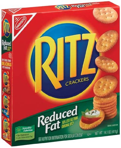 Nabisco Ritz Crackers Reduced Fat - 12 Pack Nabisco Ritz Crackers Reduced Fat - 12 Pack