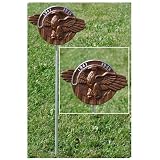 WWII Veteran Grave Marker - in Bronze Finished Aluminum