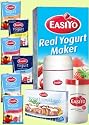 Easiyo Yogurt Maker - Bundle with 2 Flavor Sachets & Cook Book