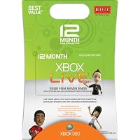 View ratings for Xbox 360 12 Month Live Gold Card