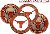 (4) Texas Longhorns Golf Ball Markers