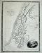 1909 ANTIQUE MAP TOMB ABSALOM CANAAN TWELVE TRIBES