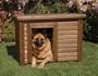 Precision Pet Luxury Outback Log Cabin, Large 41x31x31"
