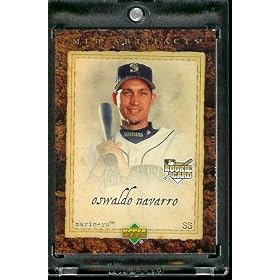 2007 Upper Deck Artifacts #94 Oswaldo Navarro Seattle Mariners - Mint Condition - Shipped in Protrective Display Case !