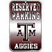 NCAA Texas A&M Aggies 11-by-17 inch Locker Room Sign