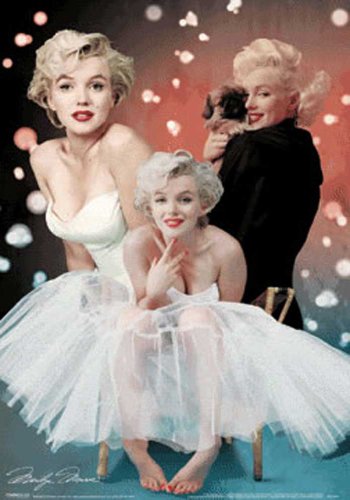 Empire 149602 Monroe, Marilyn - 3D Poster Lentikular - Gr&ouml;&szlig;e 47 x 67 cm