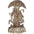 Hindu God Religious Statue Lord Krishna and Radha