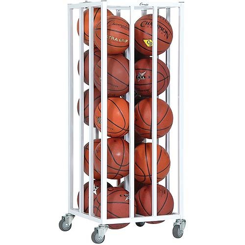 Champion Sports Vertical Ball Storage Cage