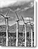 WIND TURBINES Palm Springs Canvas Print / Canvas Art - Artist William Dey