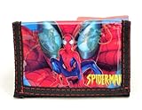 Marvel Spiderman Spiderman Sense Trifold Wallet and One Mickey Mouse Sticker Set