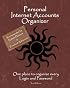 Personal Internet Accounts Organizer: One place to organize every login and password