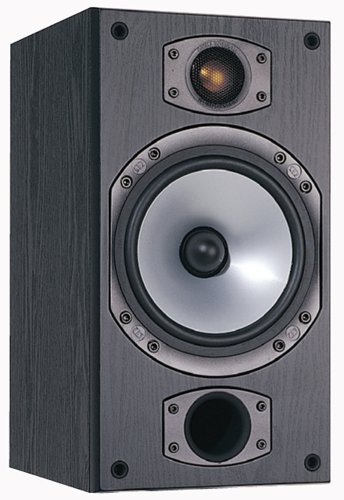 Monitor Audio M2 Speaker (Black Oak Vinyl, Pair)