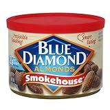 Blue Diamond Almonds Original Smokehouse, 6-Ounce Tins (Pack of 12)