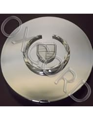 Automotive Parts and Accessories: OxGord 6 5/8" Silver Center Cap / Chrome Logo for Steel Wheels Cadillac DTS, Deville, Seville - Oxgord