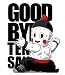 ドラゴンボール さよなら天さんTシャツ ホワイト:XS