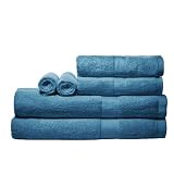 Bamboo Towel Set (Midnight Blue)