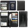 Metropolitian Deluxe Travel Wallet black 1100-65BK